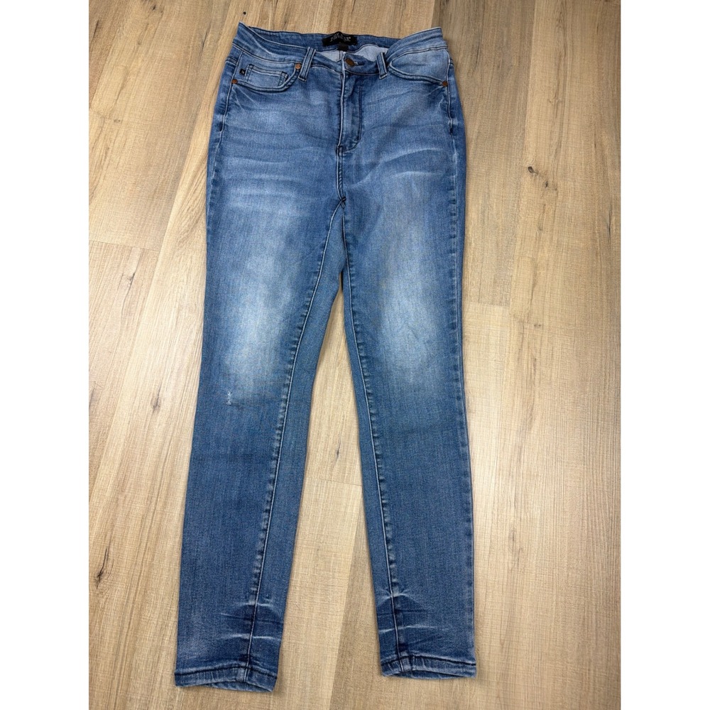 Judy Blue Los Angeles Skinny Jeans Medium Wash High Rise JB88525 Size 9 29